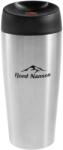 Fjord Nansen Cană termică Fjord Nansen Lando 400 ml - Silver