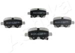 ASHIKA set placute frana, frana disc ASHIKA 51-00-0400 (51-00-0400)