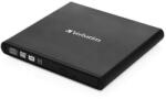 Verbatim 53504 USB 2.0 negru, unitate optică externă DVD/CD (53504) | Verbatim 53504 - efistore - 218,99 RON