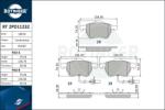 ROTINGER set placute frana, frana disc ROTINGER RT 2PD11232 (RT 2PD11232)