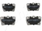 ASHIKA set placute frana, frana disc ASHIKA 51-02-256 (51-02-256)