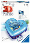 Ravensburger 11172 Puzzle 3D Inimă Lumea subacvatică 54 piese