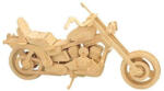 Wooden Toy / Wck JUCĂRIE DIN LEMN, puzzle 3D WCK Motocicleta Harley Davidson