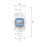 UFI filtru combustibil UFI 31.001. 00 (31.001.00)