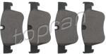 TOPRAN set placute frana, frana disc TOPRAN EHVP 209 189 (209 189)