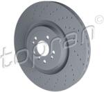 TOPRAN Disc frana TOPRAN COATED 409 322 (409 322)