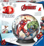 Ravensburger Puzzle 3D Ravensburger 3D puzzle 114962 Puzzle-Ball Mar Avengers 72 piese