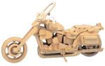 Wooden Toy / Wck JUCĂRIE DIN LEMN, Puzzle 3D WCK Motocicleta Harley Davidson II
