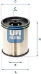 UFI filtru combustibil UFI 26.122. 00 (26.122.00)
