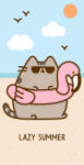 Carbotex Prosop pentru copii Pisicuța Pusheen Mňaumózní Vacanță Prosop