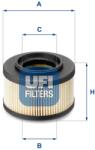 UFI filtru combustibil UFI 26.013. 00 (26.013.00)