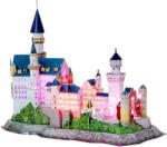 Sparkys Puzzle 3D Castelul Neuschwanstein cu lumină LED - 128 piese