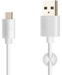 FIXED Cablu de date și încărcare FIXED USB2.0 - USB-C, 1 metru, 20W, alb FIXD-UC-WH (FIXD-UC-WH)