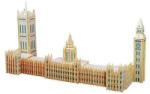 Wooden Toy / Wck JUCĂRIE DIN LEMN, Puzzle 3D WCK Big Ben colorat