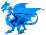 Metal Earth Puzzle 3D METAL EARTH Dragon Albastru (ICONX)