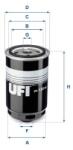 UFI filtru combustibil UFI 24.122. 00 (24.122.00)