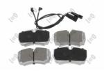 LORO set placute frana, frana disc LORO 231-02-131 (231-02-131)
