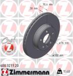 ZIMMERMANN Disc frana ZIMMERMANN COAT Z 600.3277. 20 (600.3277.20)