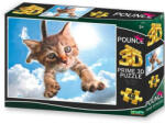 Prime 3D Puzzle Pisică Săritoare: Sparkles 3D 48 piese