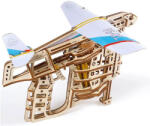 UGears Puzzle 3D Planor cu lansator, 200 de piese
