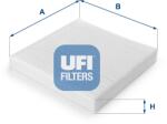 UFI Filtru, aer habitaclu UFI 53.086. 00 (53.086.00)