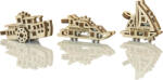 Wooden City Puzzle 3D mini set Widgets: Nave 28 piese