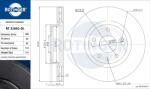 ROTINGER Disc frana ROTINGER GRAPHITE LINE RT 21661-GL (RT 21661-GL)