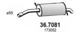 ASSO Toba esapament finala ASSO 36.7081 (36.7081)