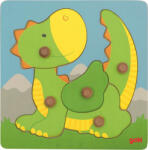 Goki Puzzle din lemn Dragon 5 piese Puzzle