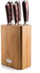 G21 Set de cuțite Gourmet Nature G21, 5 bucăți, suport de bambus (6002218) - efistore - 345,99 RON
