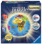 Ravensburger 3D Puzzleball Glob Luminescent Glob 72 piese
