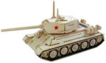 Wooden Toy / Wck JUCĂRIE DIN LEMN, Puzzle 3D WCK Tanc T-34
