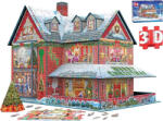 EUROGRAPHICS Puzzle 3D Eurographics căsuță de Crăciun 1100 piese