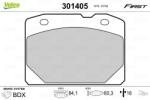 VALEO set placute frana, frana disc VALEO ESSENTIAL 301405 (301405)