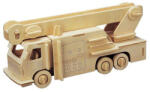 Wooden Toy / Wck JUCĂRIE DIN LEMN, Puzzle 3D WCK Pompieri