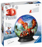Ravensburger Puzzle 3D Puzzle-Ball Dragon mistic, 72 piese