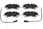 ASHIKA set placute frana, frana disc ASHIKA 50-00-0319 (50-00-0319)