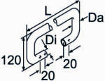 WEBASTO pompa de apa, instalatia de incalzire independenta WEBASTO Hose D20 L=2200 1319268A (1319268A)