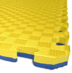 EL-GA Saltea TATAMI PUZZLE - Bicoloră - 100x100x4, 0 cm - galben/albastru Puzzle