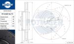 ROTINGER Disc frana ROTINGER GRAPHITE DRILLED RT 21447-GL T3 (RT 21447-GL T3)