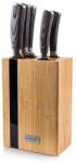 G21 Set de cuțite Gourmet Rustic G21, 5 buc + bloc de bambus (6002237) - efistore - 345,99 RON