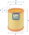 UFI Filtru aer UFI 27.196. 00 (27.196.00)
