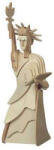Wooden Toy / Wck JUCĂRIE DIN LEMN, Puzzle 3D WCK Statuia Libertății mică