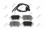 ABAKUS set placute frana, frana disc ABAKUS 231-02-109 (231-02-109)