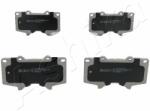 ASHIKA set placute frana, frana disc ASHIKA 50-02-205 (50-02-205)