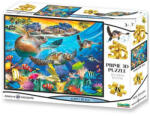 Prime 3D Puzzle Plaja cu țestoase 3D 48 piese - efistore - 78,99 RON