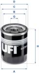 UFI Filtru ulei UFI 23.479. 00 (23.479.00)