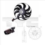 TYC Ventilator, radiator TYC 837-0022 (837-0022)