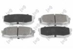 ABAKUS set placute frana, frana disc ABAKUS 231-02-124 (231-02-124)