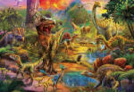Educa Puzzle EDUCA Teritoriul dinozaurilor 1000 piese Puzzle